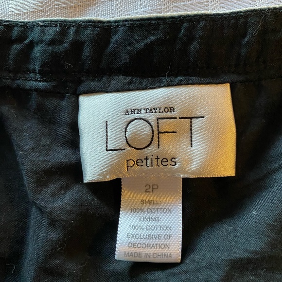 Black and white skirt with beading design - Picture 2 of 2